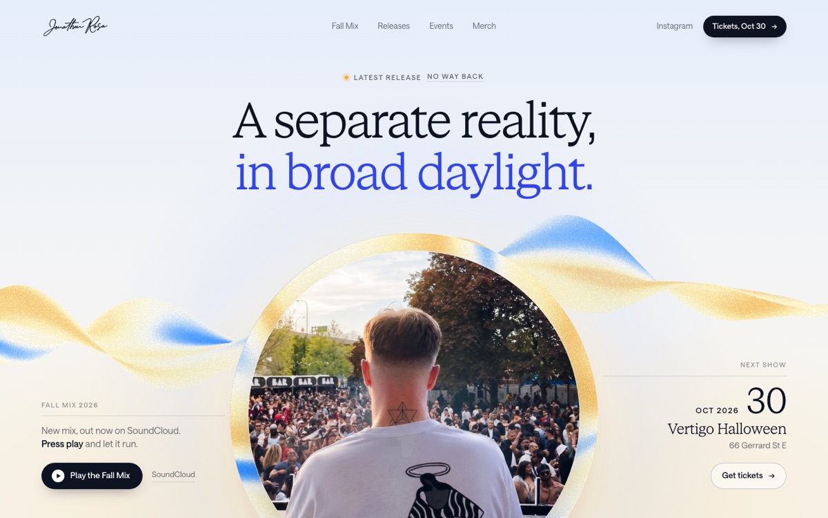 Daylight homepage